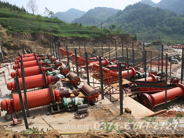 鉛鋅礦選礦生產(chǎn)線