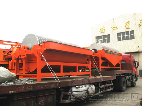 強(qiáng)磁磁選機(jī)發(fā)貨現(xiàn)場