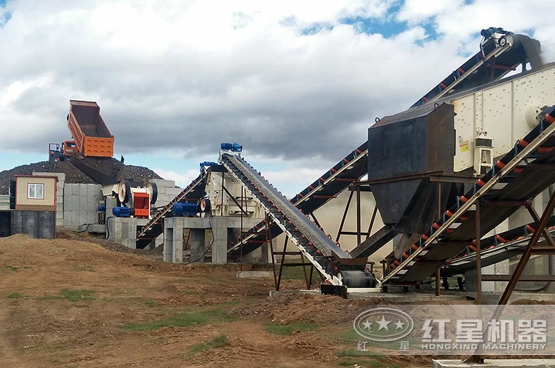 尾礦制砂現場實拍圖 尾礦制砂現場實拍圖