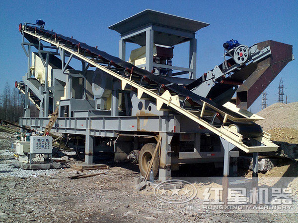 自移式破碎機 自移式破碎機