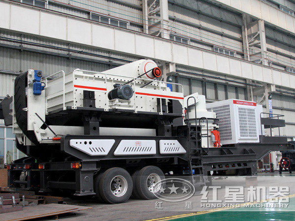 車載流動(dòng)破石子機(jī)配置