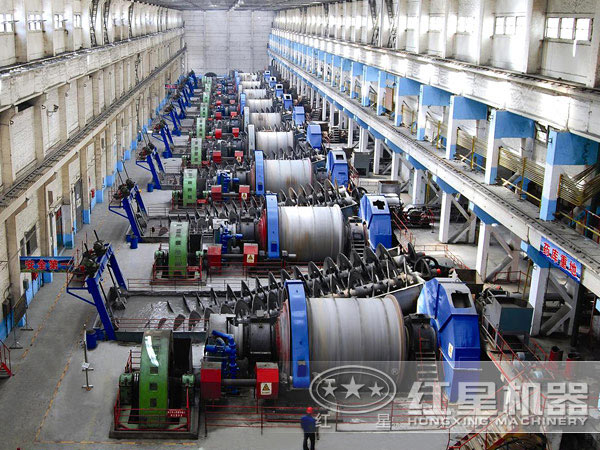 大型銅礦選礦生產(chǎn)線現(xiàn)場