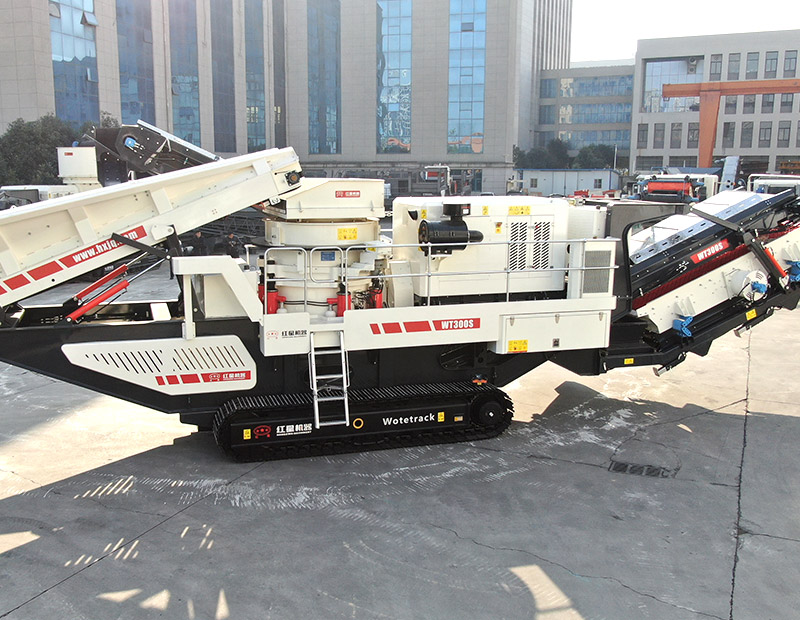 履帶式液壓驅(qū)動破碎站