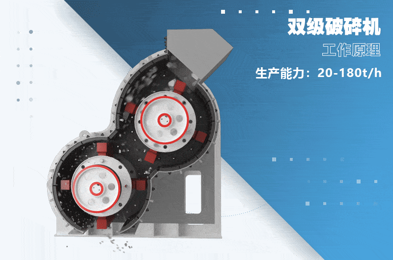 雙級破碎機工作原理圖 雙級破碎機工作原理圖