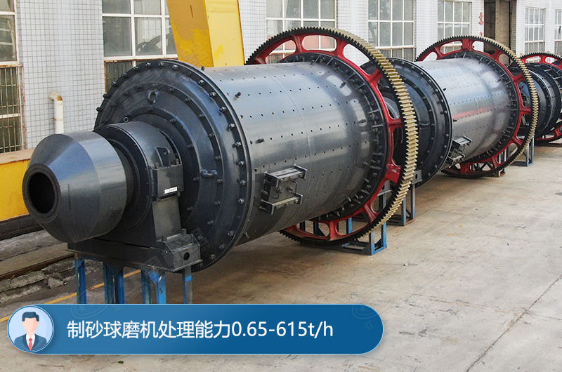 制砂球磨機(jī)處理能力