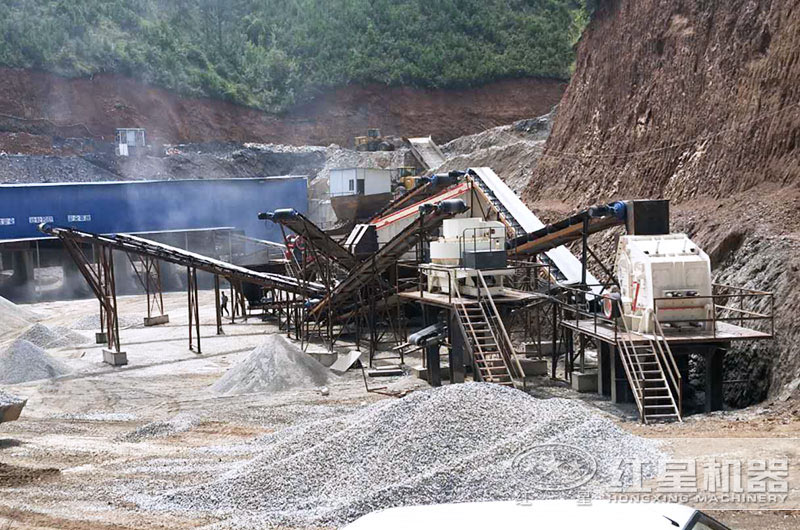 河北客戶時產300噸的制砂生產線 河北客戶時產300噸的制砂生產線