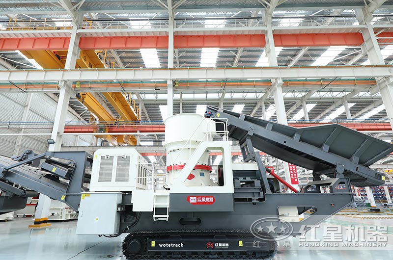 移動履帶碎石機圖片(單缸圓錐破) 移動履帶碎石機圖片(單缸圓錐破)