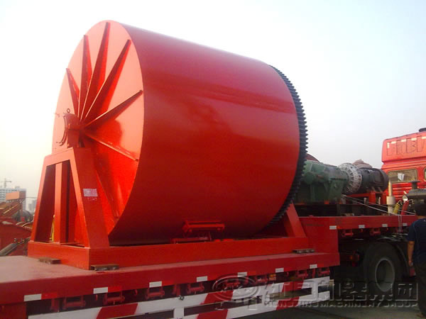 陶瓷球磨機發(fā)貨現場