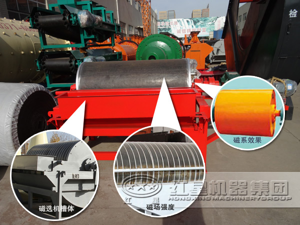 赤鐵礦磁選機(jī)優(yōu)勢
