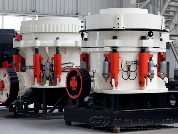 圓錐式石子中碎設備