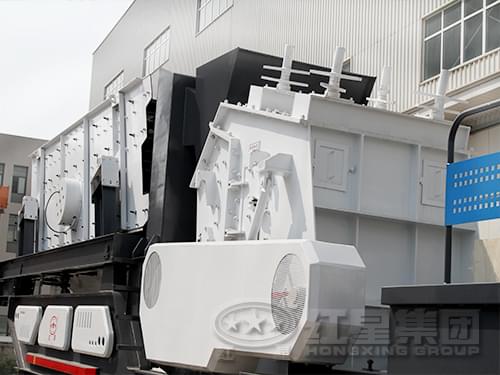 履帶反擊式移動破碎站