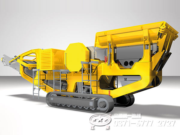 履帶式液壓驅(qū)動破碎機(jī)