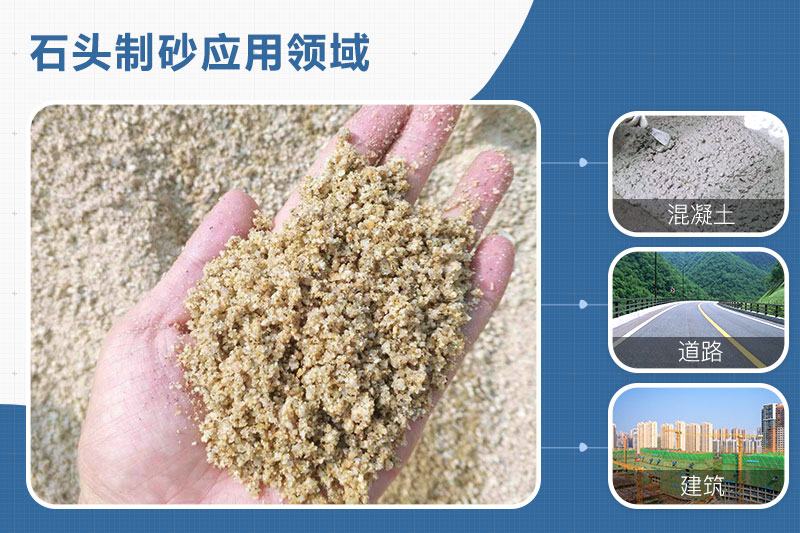 石頭制砂應用領域 石頭制砂應用領域