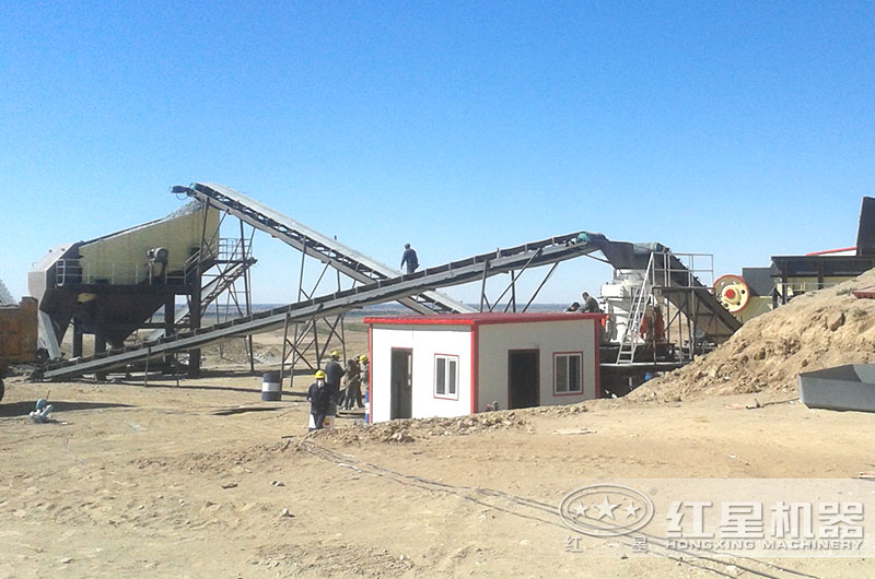 500*750鄂破搭配HPM200圓錐破 500*750鄂破搭配HPM200圓錐破