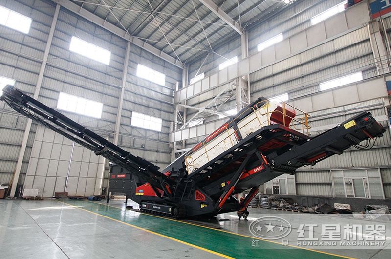 履帶式移動打沙制砂一體機(jī)圖片 履帶式移動打沙制砂一體機(jī)圖片