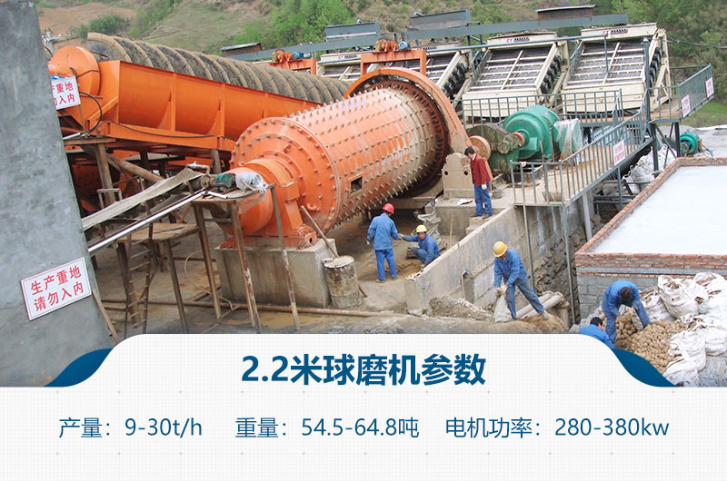 2.2米球磨機(jī)參數(shù) 2.2米球磨機(jī)參數(shù)