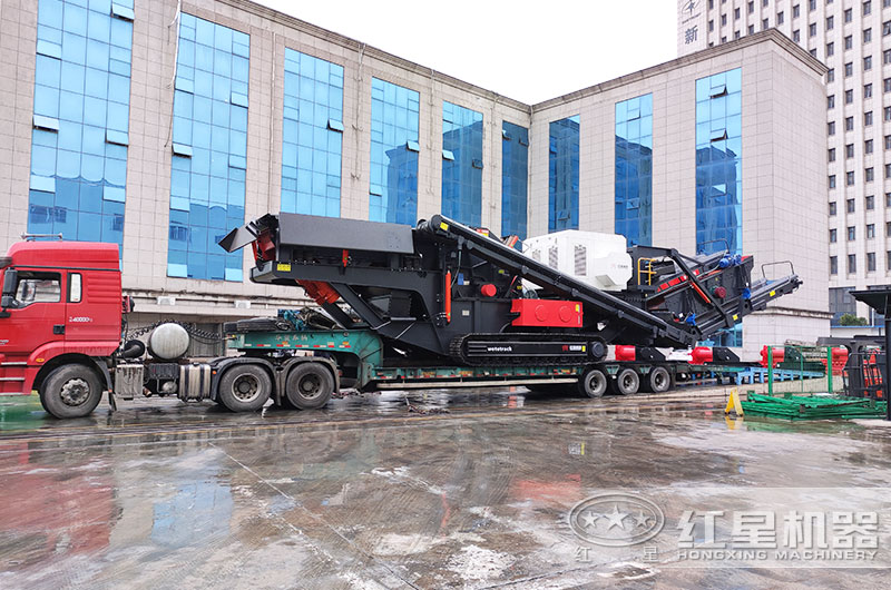 移動履帶碎石機發(fā)貨圖片 移動履帶碎石機發(fā)貨圖片