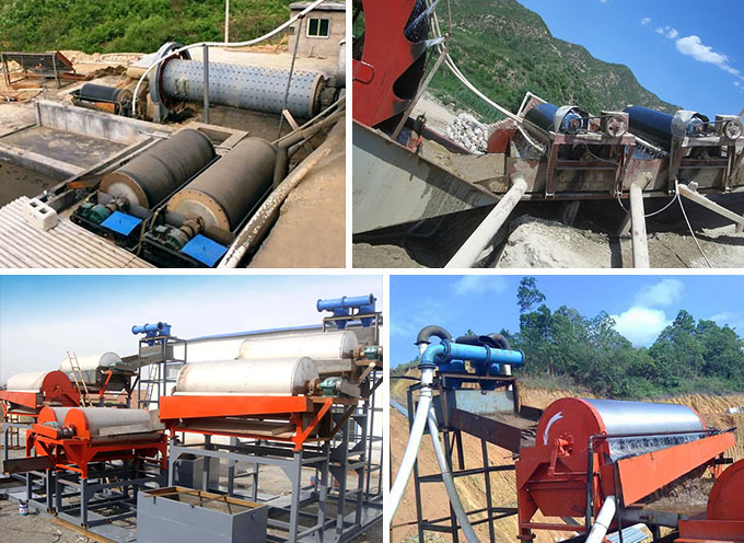 磁選機現(xiàn)場圖 磁選機現(xiàn)場圖