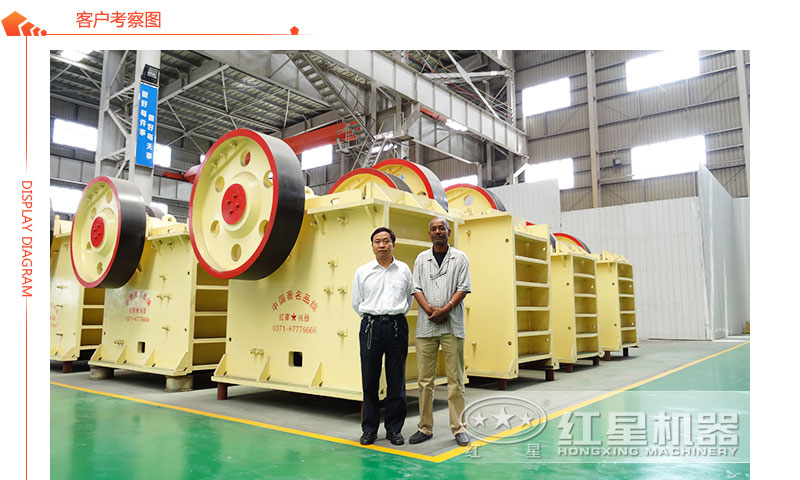 外國客戶到紅星機器廠區(qū)考察