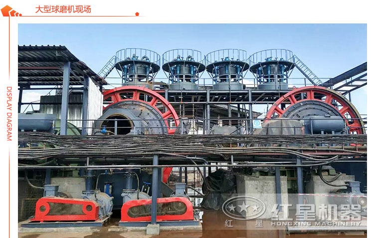 球磨機工作現(xiàn)場 球磨機工作現(xiàn)場