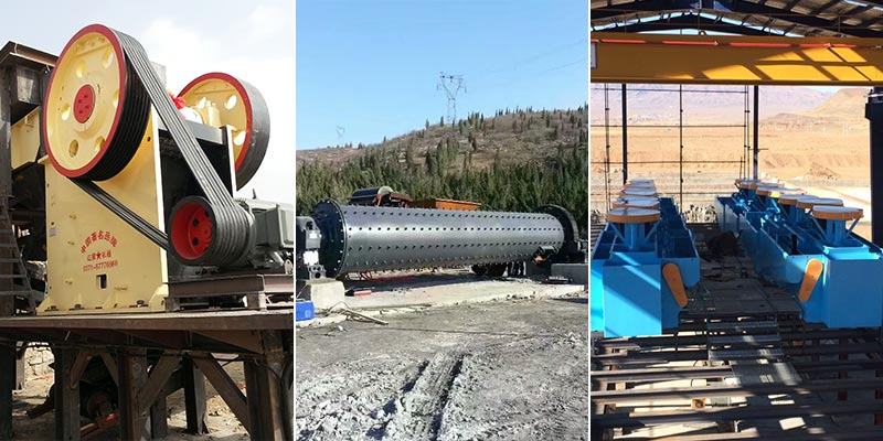 銅鎳礦加工的三個(gè)階段