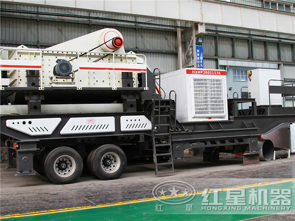 紅星機器混凝土移動破碎機 紅星機器混凝土移動破碎機