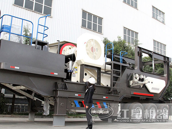 紅星機器小型流動石子加工機