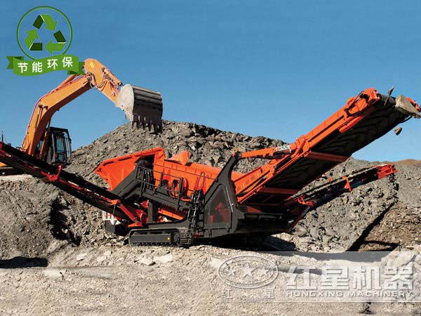 環(huán)保型流動(dòng)性石子加工機(jī)山西客戶現(xiàn)場(chǎng)