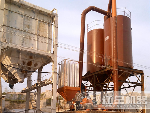 HGM德版超細(xì)磨粉機現(xiàn)場