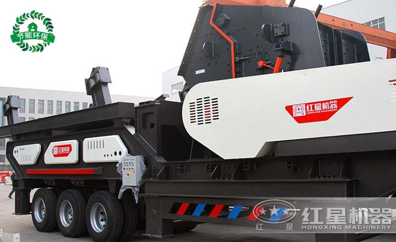 環(huán)保型車載式移動碎石機(jī) 環(huán)保型車載式移動碎石機(jī)