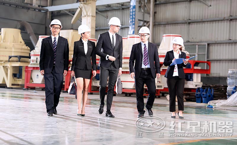 客戶參觀紅星車間