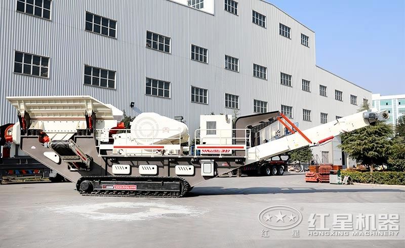 履帶式車載流動(dòng)破碎機(jī) 履帶式車載流動(dòng)破碎機(jī)