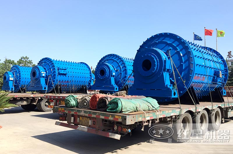 紅星機(jī)器濕式球磨機(jī)發(fā)往廣西 紅星機(jī)器濕式球磨機(jī)發(fā)往廣西