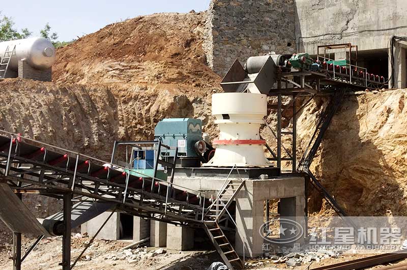 單缸圓錐破碎機作業(yè)現(xiàn)場 單缸圓錐破碎機作業(yè)現(xiàn)場