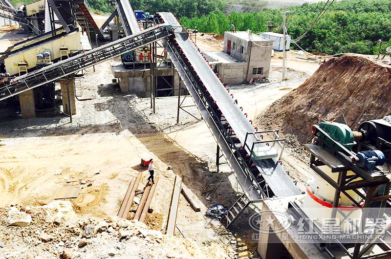 鵝卵石破碎生產(chǎn)線 鵝卵石破碎生產(chǎn)線