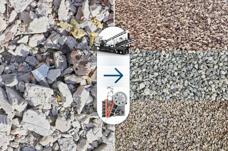 建筑垃圾經(jīng)處理變?yōu)樯笆橇? width=