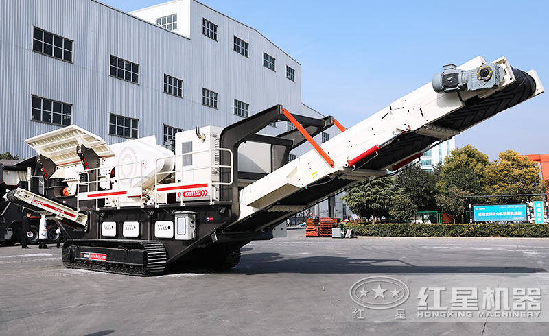 履帶式移動破碎站